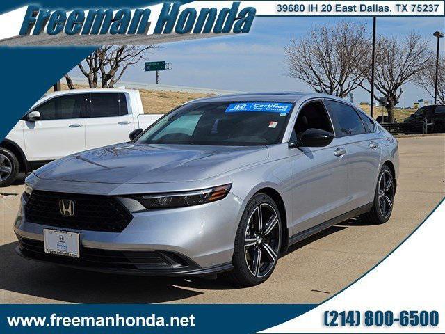 used 2023 Honda Accord Hybrid car, priced at $25,003