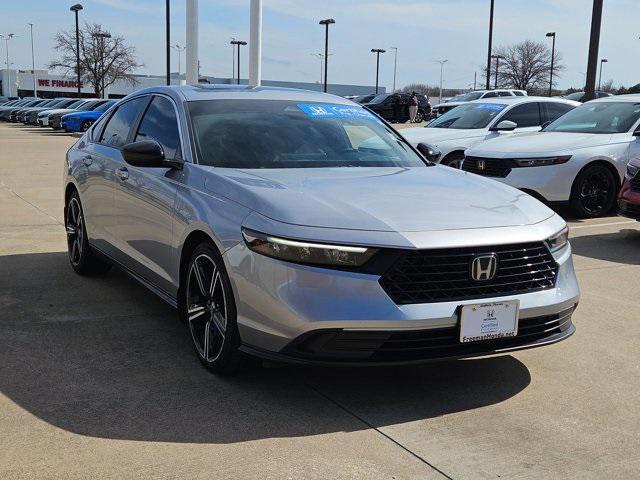 used 2023 Honda Accord Hybrid car, priced at $25,003