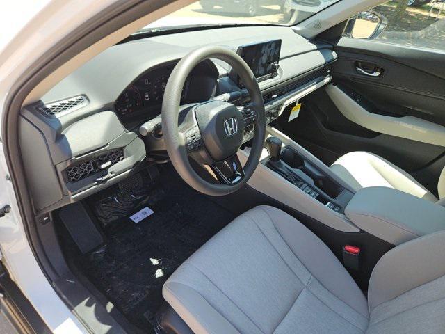 new 2025 Honda Accord car, priced at $29,322