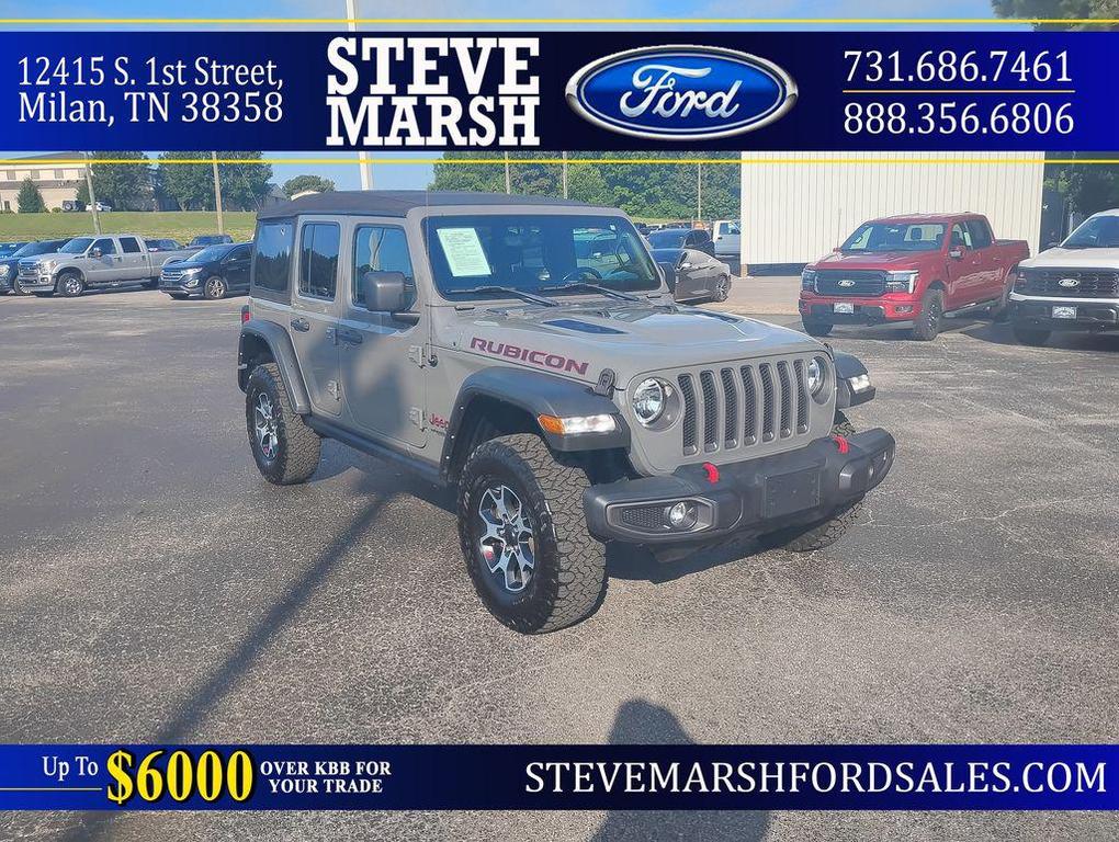 used 2022 Jeep Wrangler Unlimited car, priced at $32,988