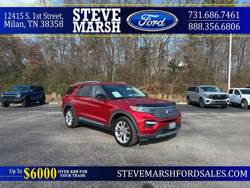 used 2021 Ford Explorer car, priced at $29,988