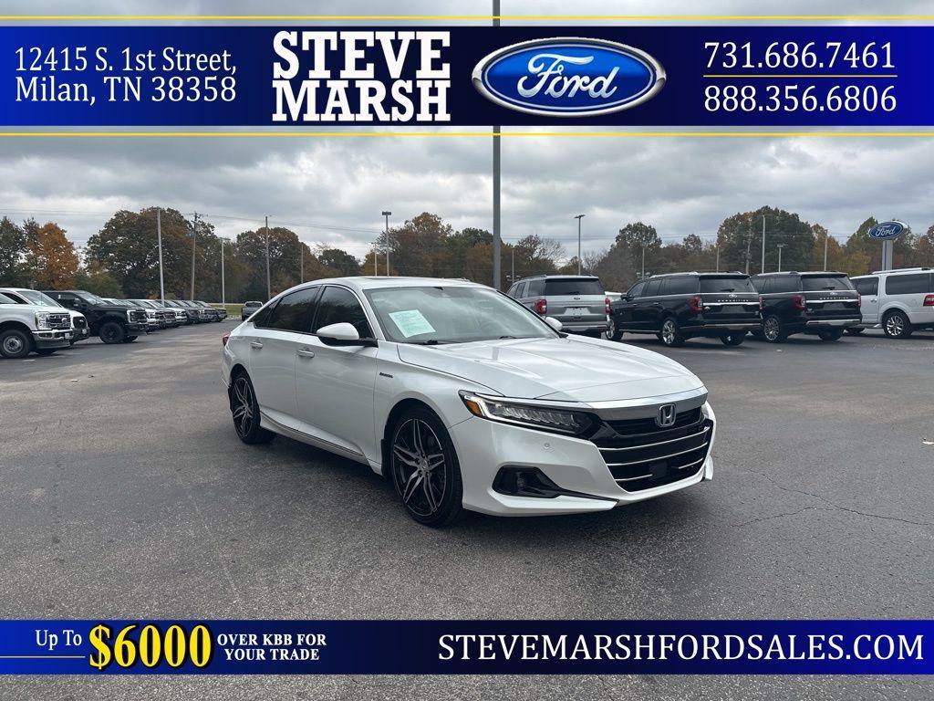 used 2022 Honda Accord Hybrid car, priced at $25,488