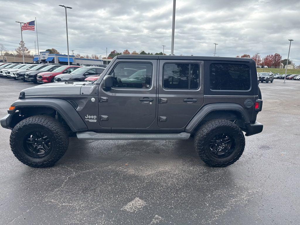 used 2019 Jeep Wrangler Unlimited car, priced at $20,988