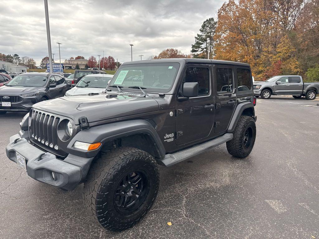 used 2019 Jeep Wrangler Unlimited car, priced at $20,988