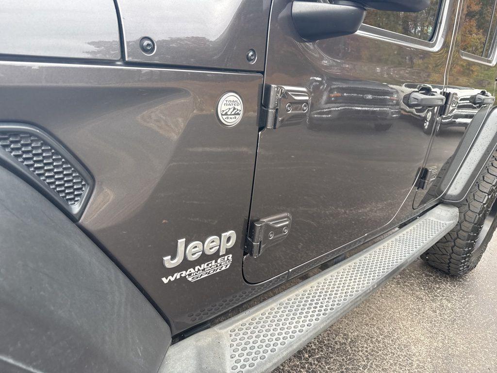 used 2019 Jeep Wrangler Unlimited car, priced at $20,988