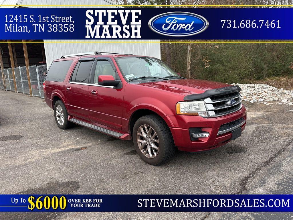 used 2017 Ford Expedition EL car, priced at $15,588