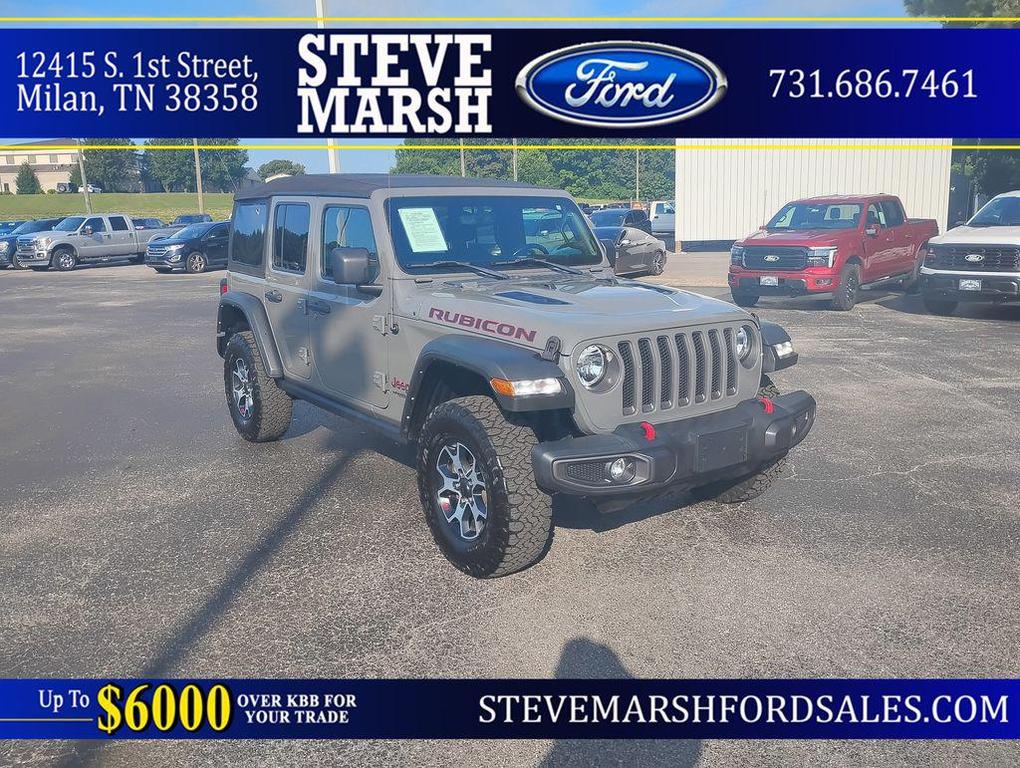 used 2022 Jeep Wrangler Unlimited car, priced at $32,988