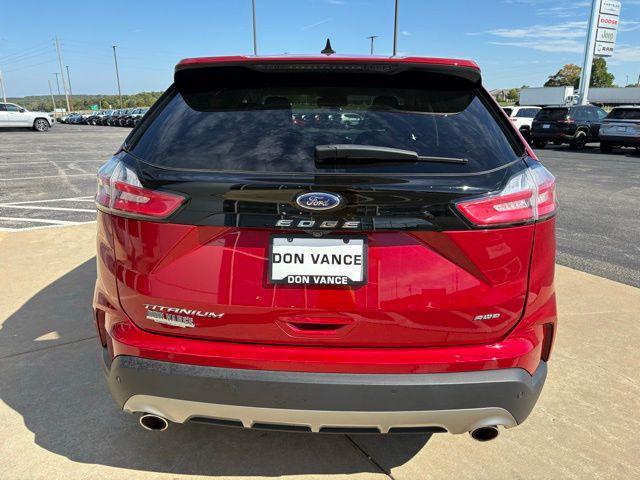 2024 Red Metallic Ford Edge