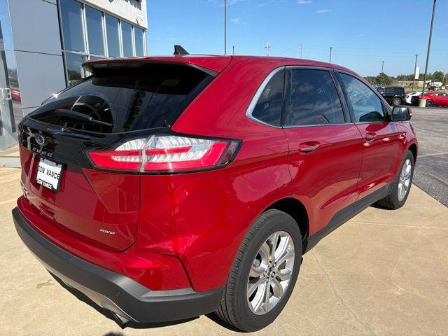 2024 Red Metallic Ford Edge