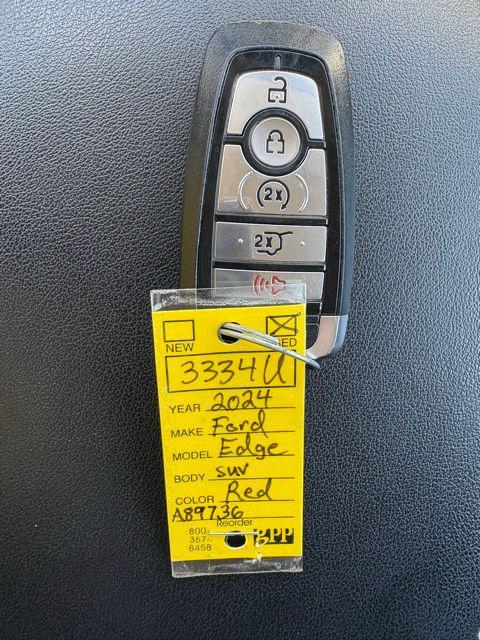 2024 Red Metallic Ford Edge