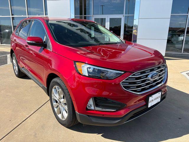 2024 Red Metallic Ford Edge