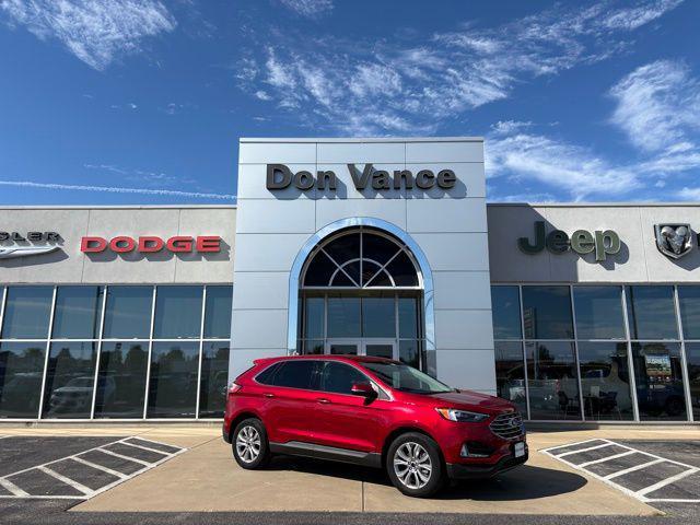 2024 Red Metallic Ford Edge