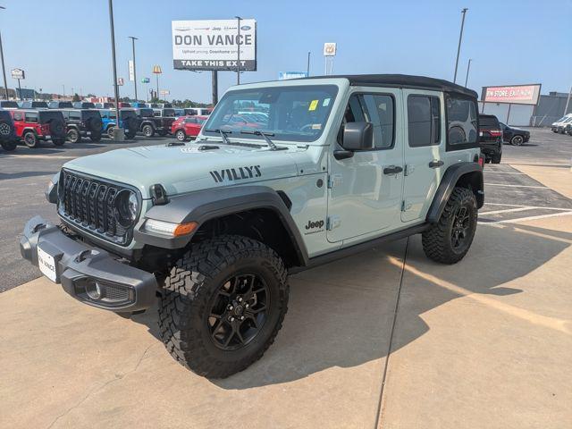 used 2024 Jeep Wrangler car, priced at $38,250