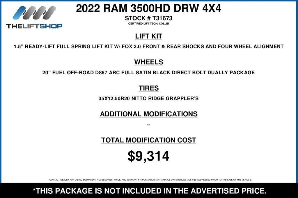 used 2022 Ram 3500 car, priced at $81,304