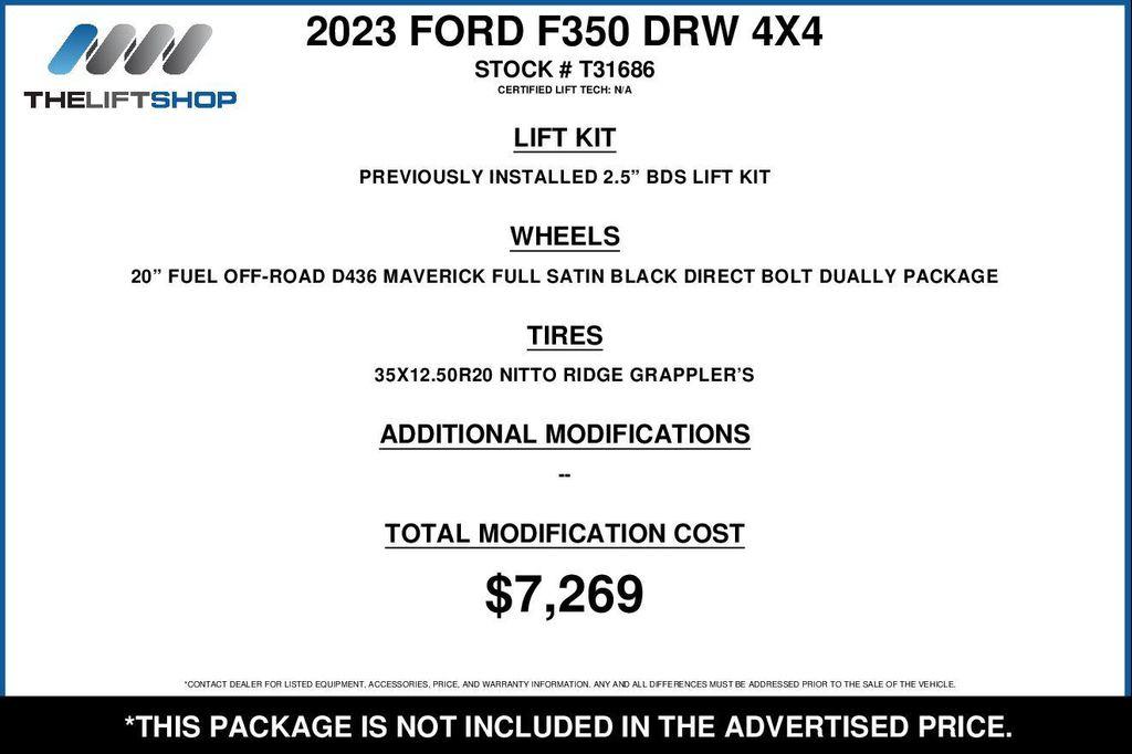 used 2023 Ford F-350 car, priced at $74,259