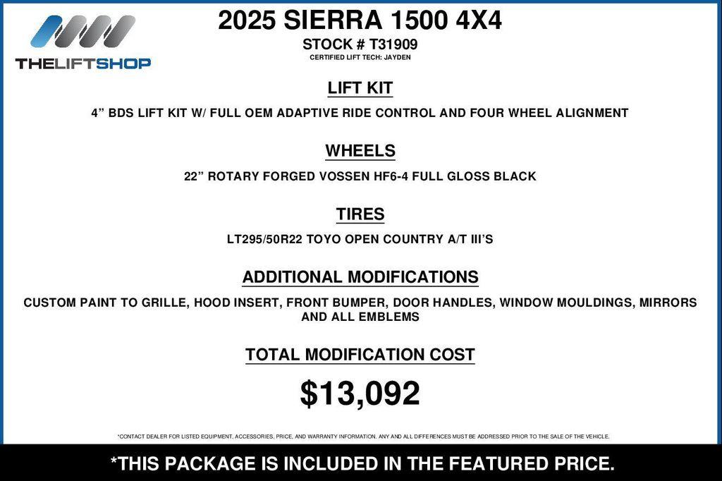 used 2025 GMC Sierra 1500 car, priced at $71,982