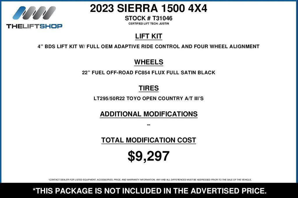 used 2023 GMC Sierra 1500 car, priced at $69,547