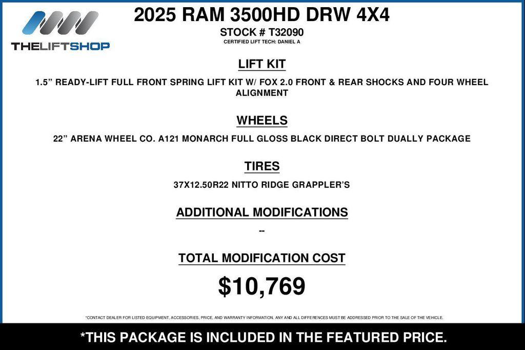 used 2025 Ram 3500 car, priced at $82,759
