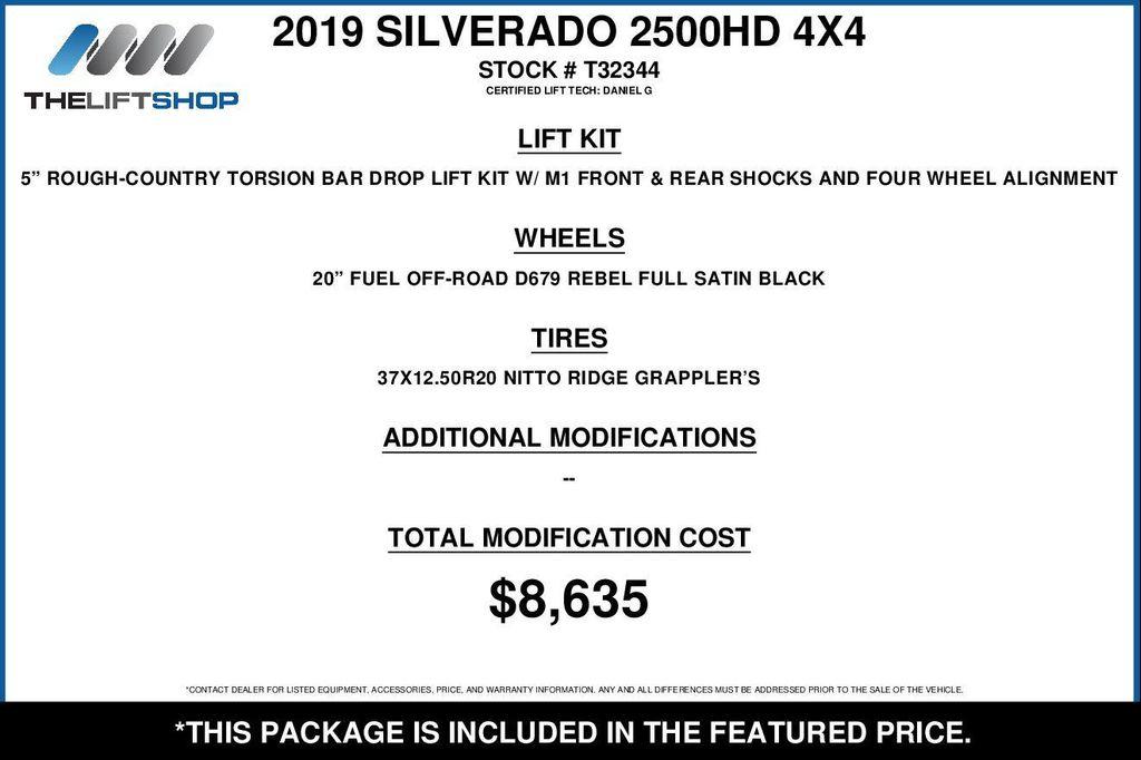 used 2019 Chevrolet Silverado 2500 car, priced at $70,625