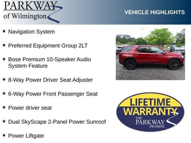 used 2023 Chevrolet Traverse car, priced at $40,670