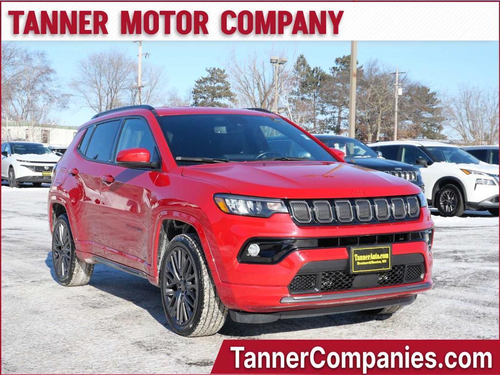 used 2022 Jeep Compass car, priced at $23,894
