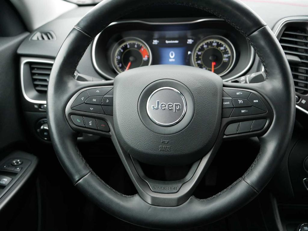 used 2021 Jeep Cherokee car, priced at $21,888