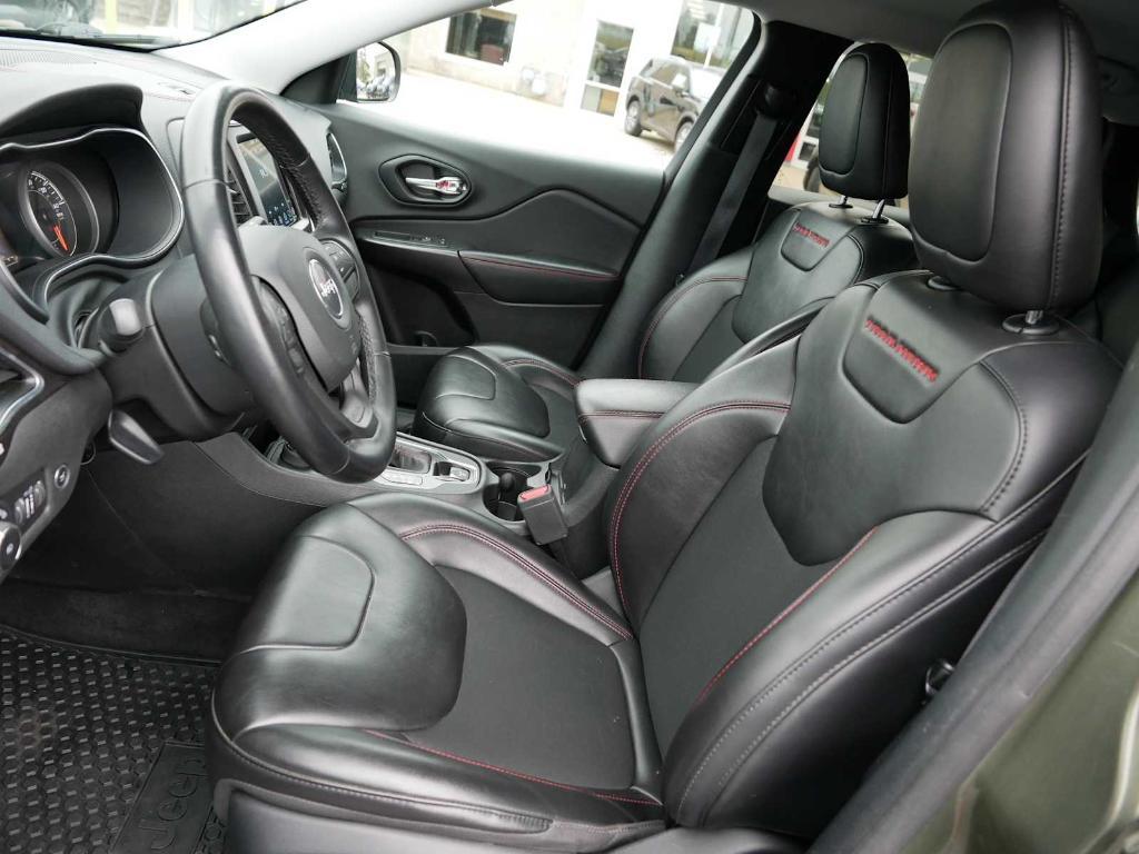 used 2021 Jeep Cherokee car, priced at $21,888