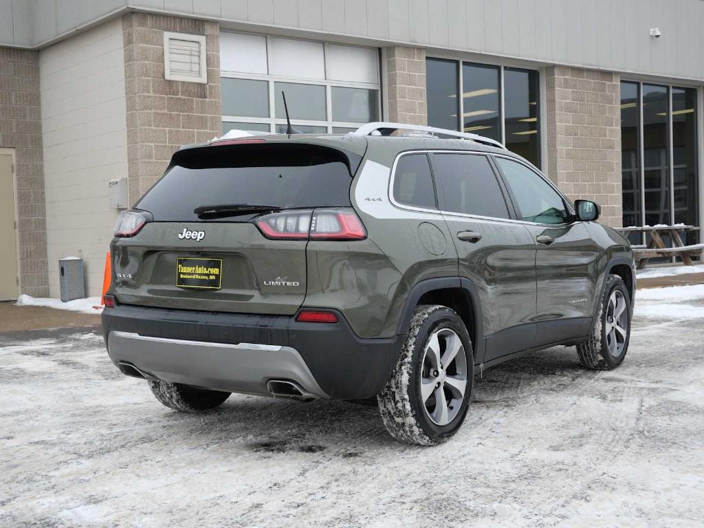 used 2021 Jeep Cherokee car, priced at $19,556