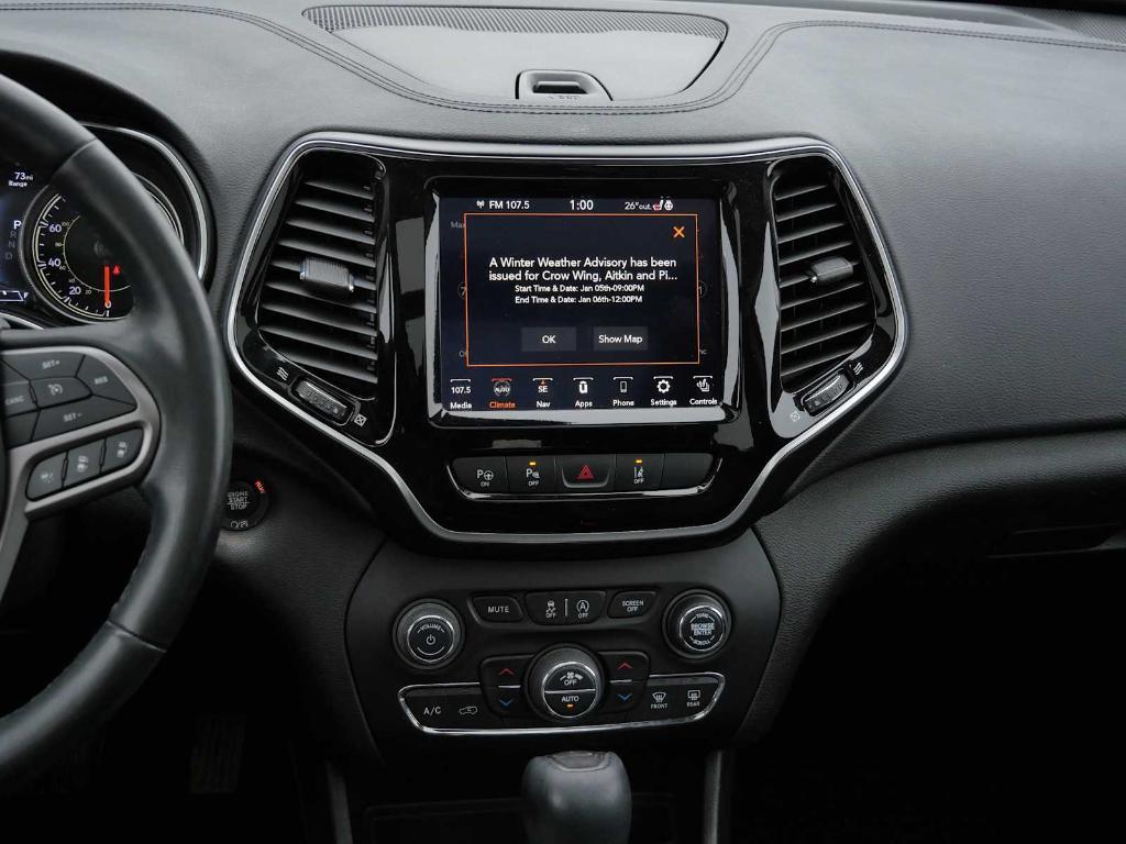 used 2021 Jeep Cherokee car, priced at $19,556