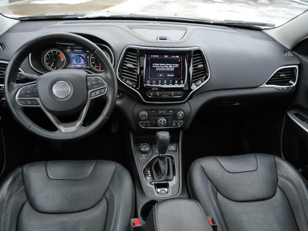 used 2021 Jeep Cherokee car, priced at $19,556