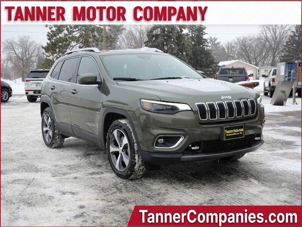 used 2021 Jeep Cherokee car, priced at $19,991