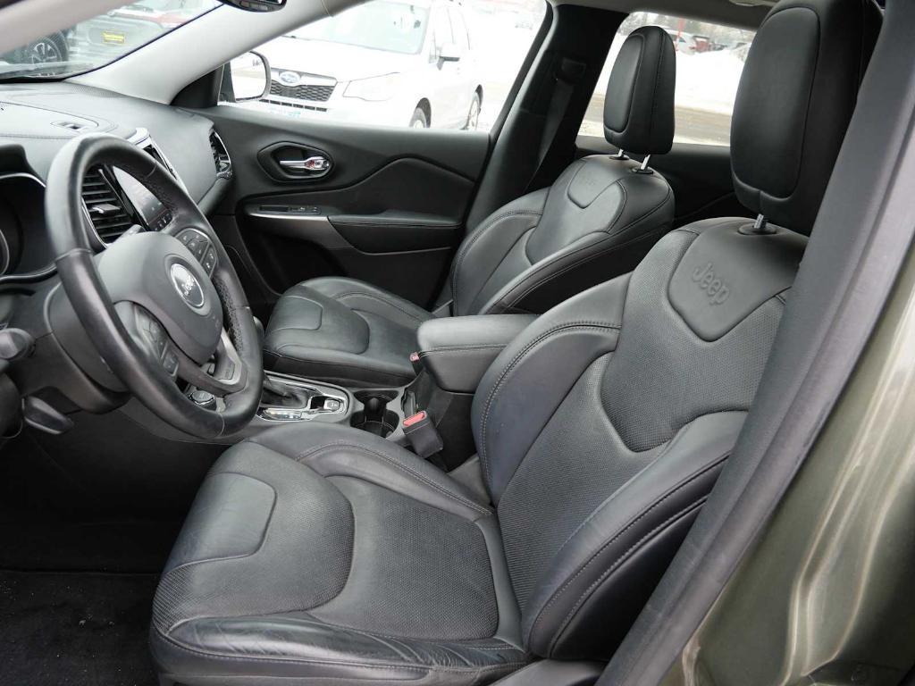 used 2021 Jeep Cherokee car, priced at $19,556