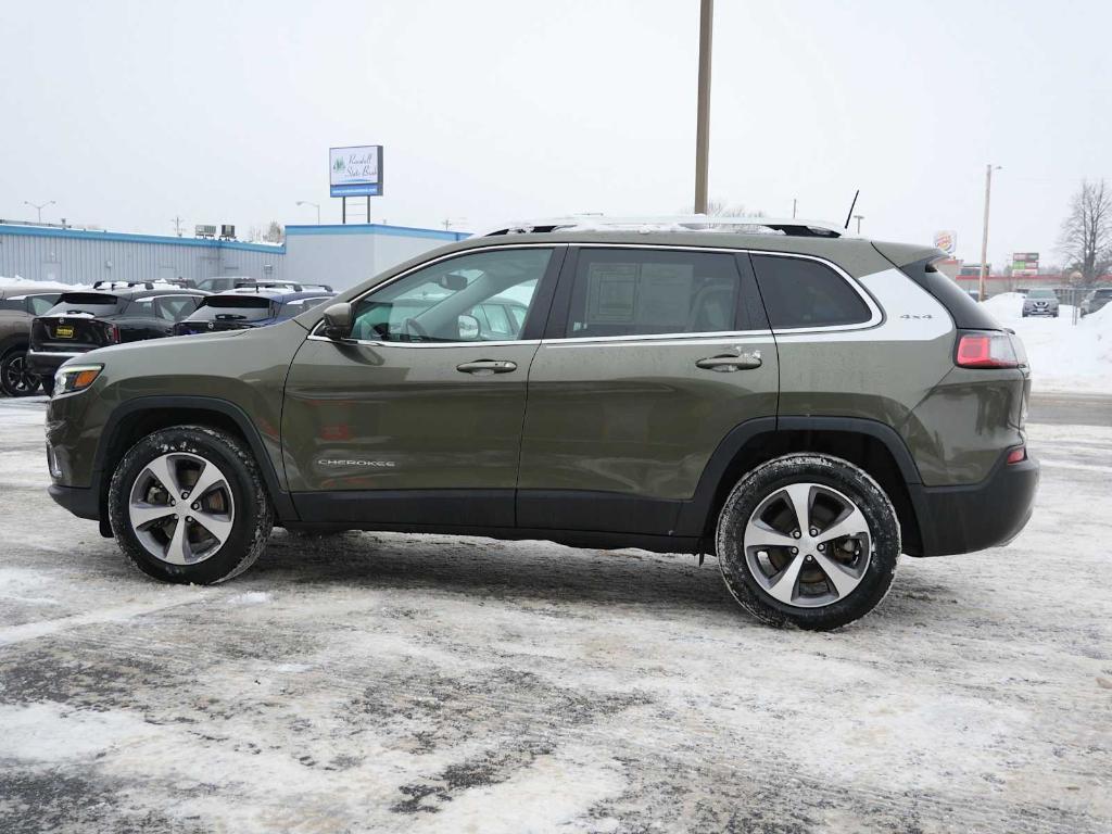 used 2021 Jeep Cherokee car, priced at $19,556