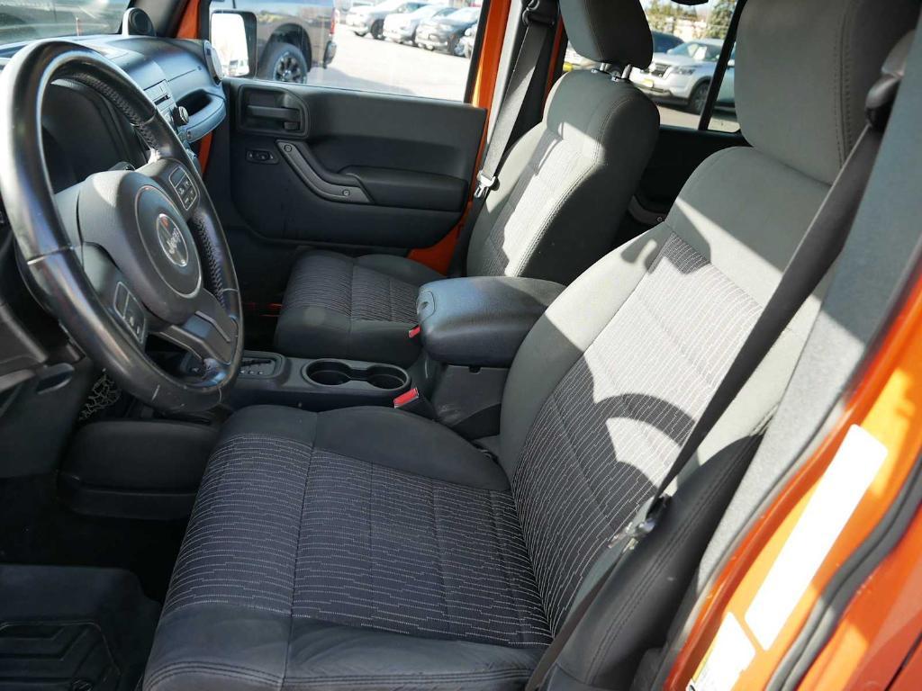 used 2011 Jeep Wrangler Unlimited car, priced at $13,444