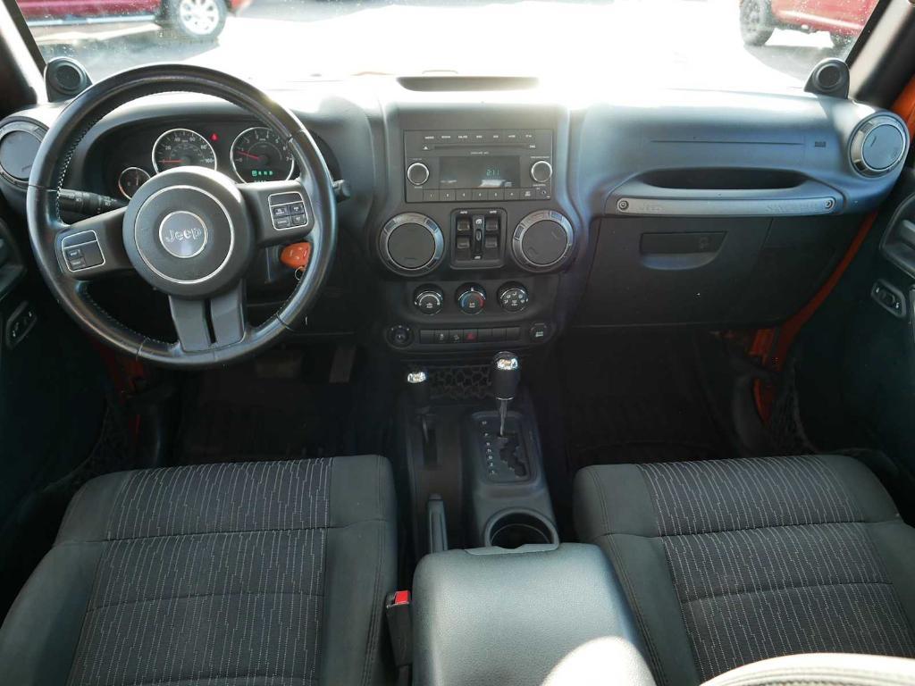 used 2011 Jeep Wrangler Unlimited car, priced at $13,444