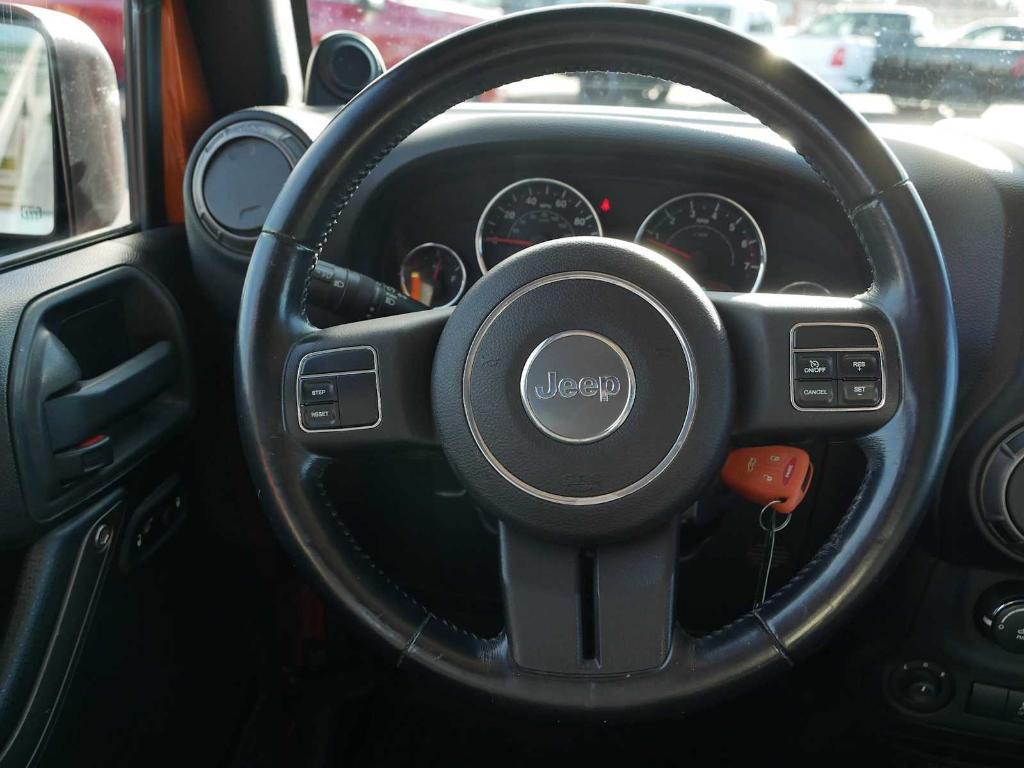 used 2011 Jeep Wrangler Unlimited car, priced at $13,444