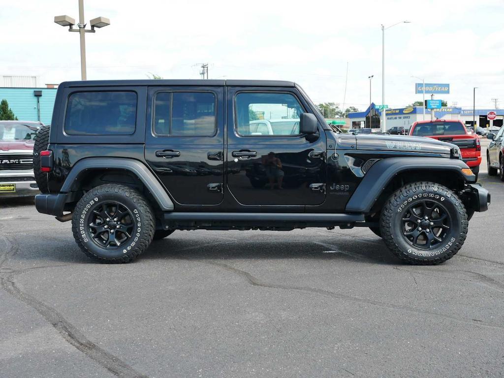 used 2021 Jeep Wrangler Unlimited car, priced at $25,400