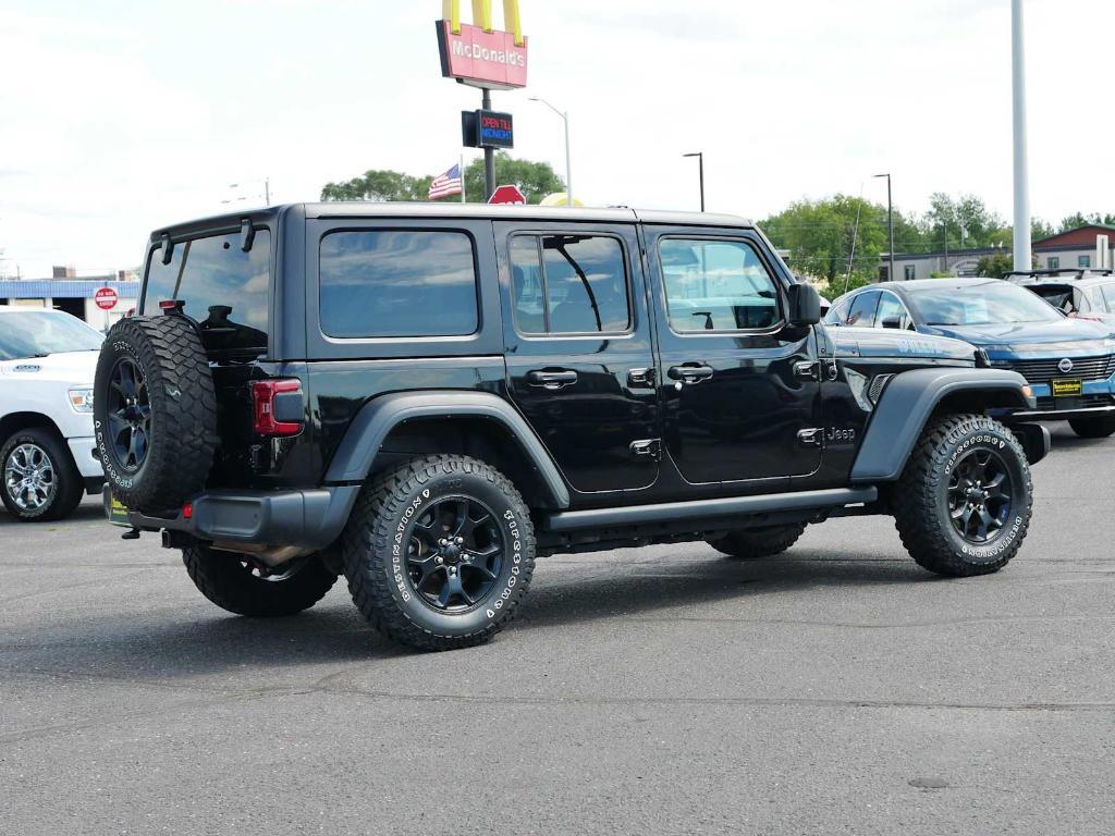 used 2021 Jeep Wrangler Unlimited car, priced at $25,400
