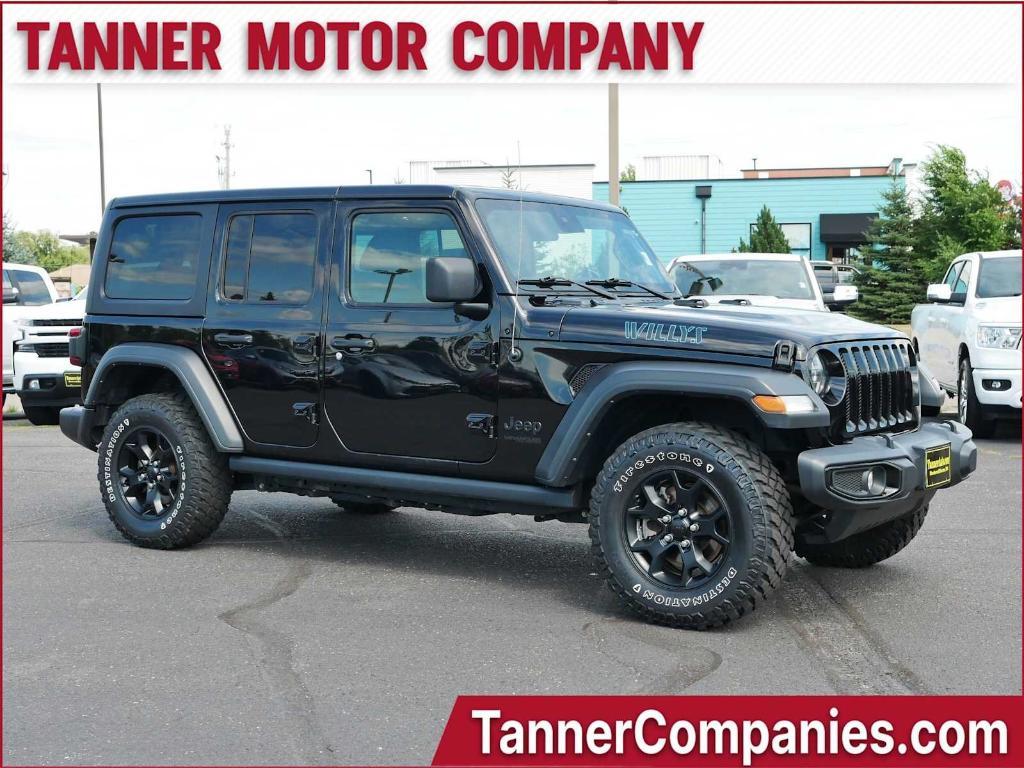used 2021 Jeep Wrangler Unlimited car, priced at $24,800