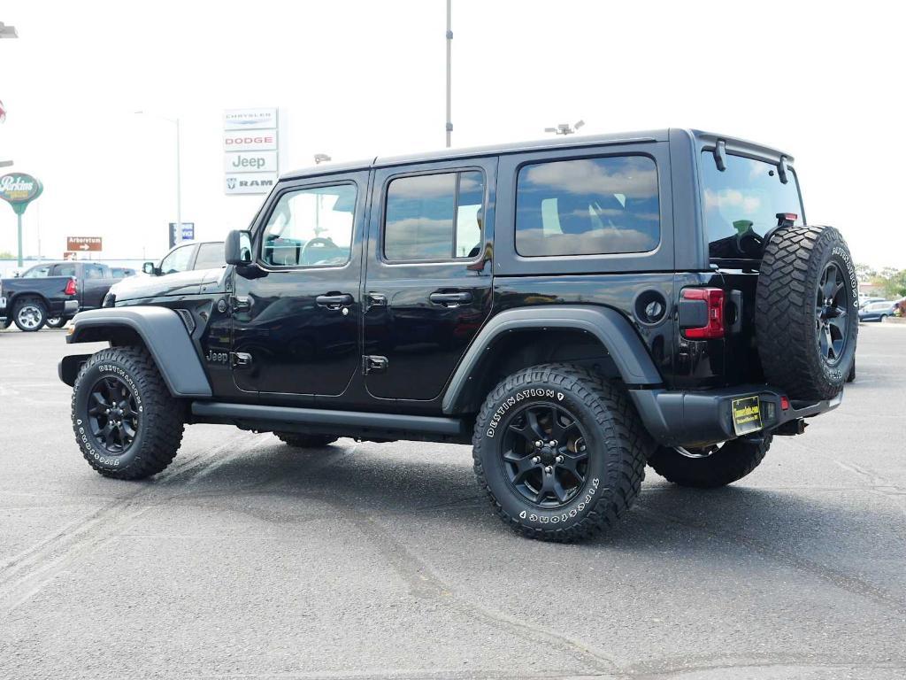 used 2021 Jeep Wrangler Unlimited car, priced at $25,400