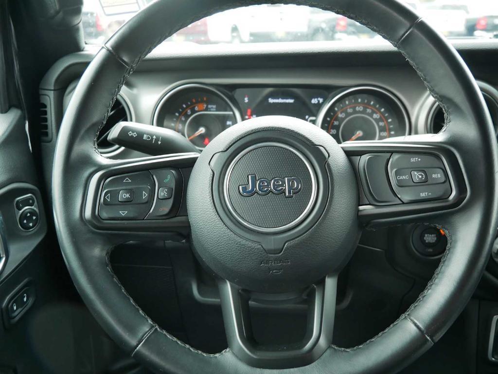 used 2021 Jeep Wrangler Unlimited car, priced at $29,894