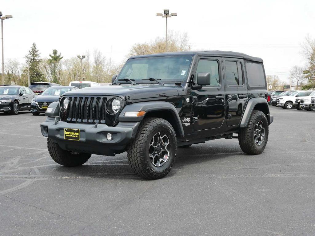 used 2021 Jeep Wrangler Unlimited car, priced at $29,894