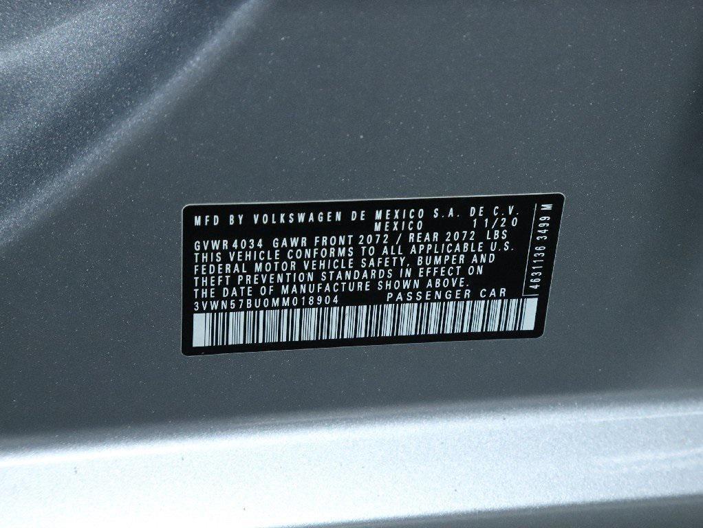 used 2021 Volkswagen Jetta car, priced at $15,498