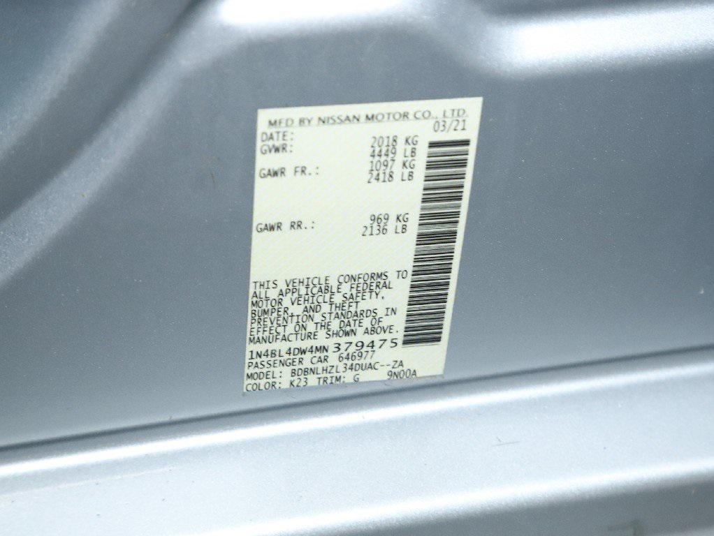 used 2021 Nissan Altima car, priced at $18,996