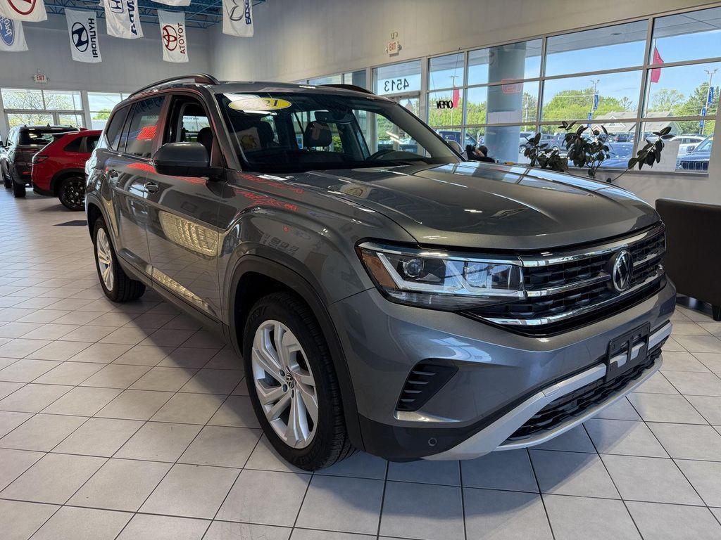 used 2021 Volkswagen Atlas car, priced at $26,493