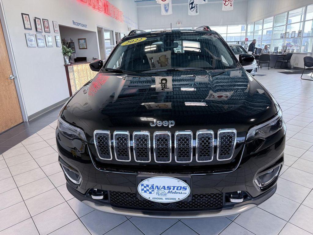used 2022 Jeep Cherokee car, priced at $27,990