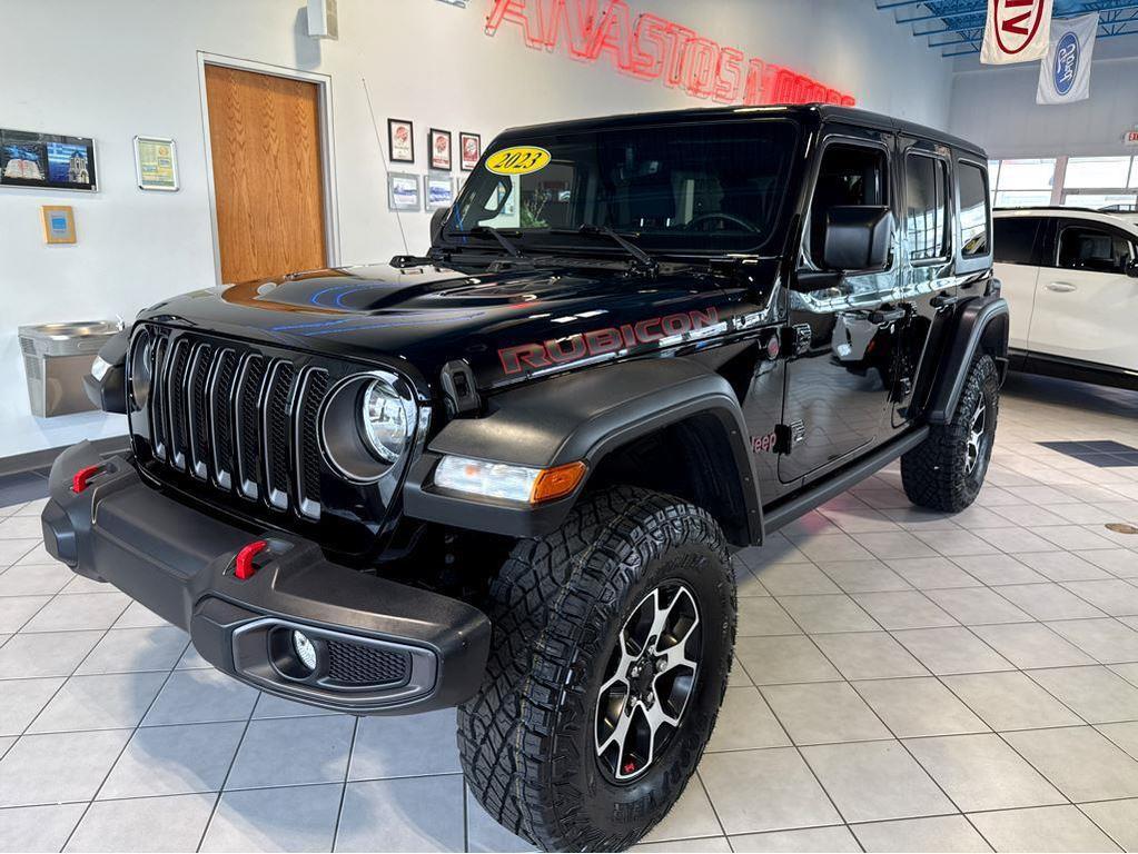 used 2023 Jeep Wrangler car, priced at $38,861