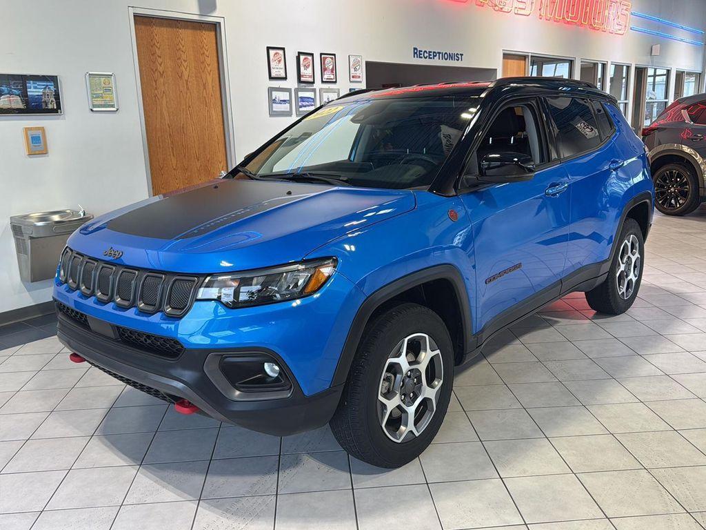 used 2022 Jeep Compass car, priced at $24,293