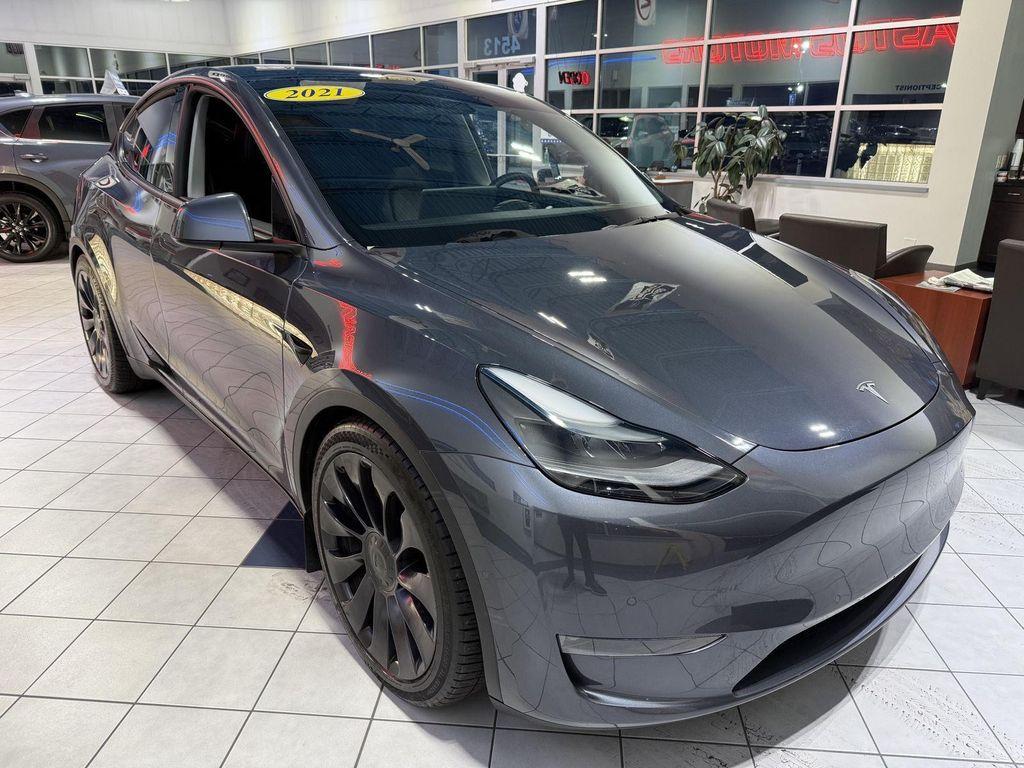 used 2021 Tesla Model Y car, priced at $29,990