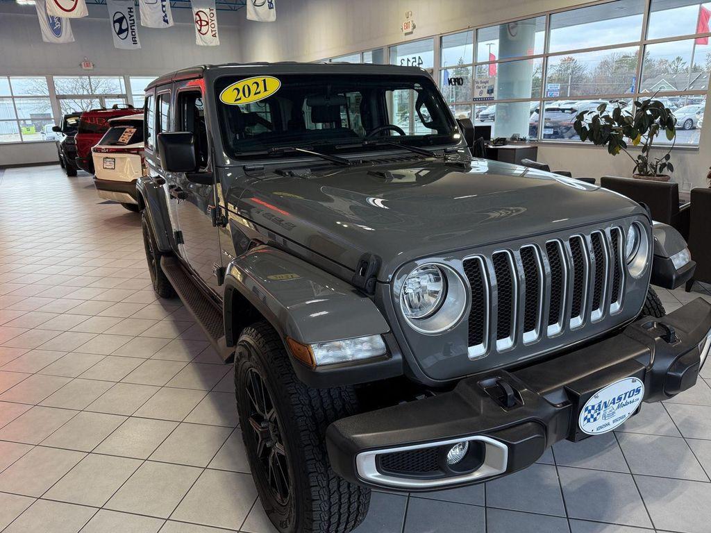 used 2021 Jeep Wrangler Unlimited car, priced at $31,491